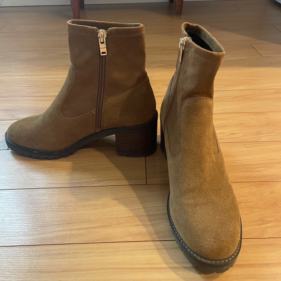 Coach Shoes - Coach suede ankle boots